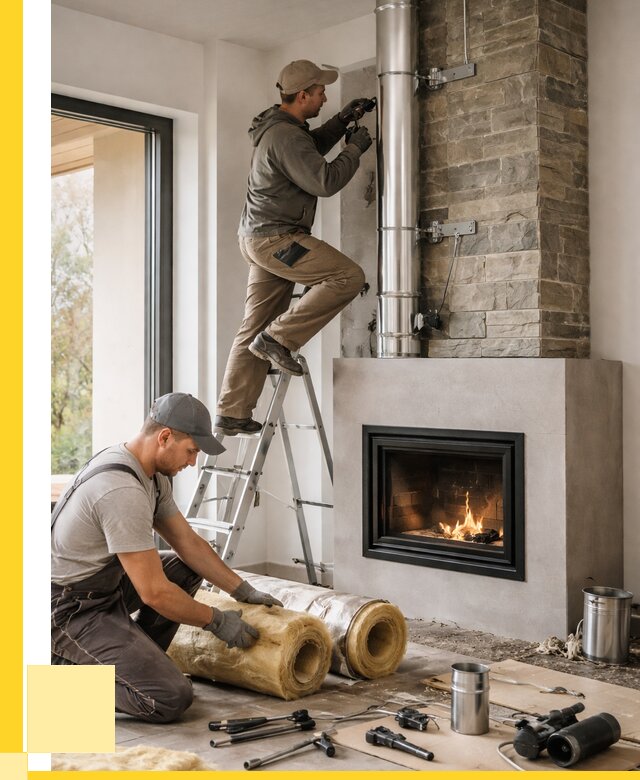 Монтаж дымоходов для каминов в Алейске от 15467 р. ЭриданЛук