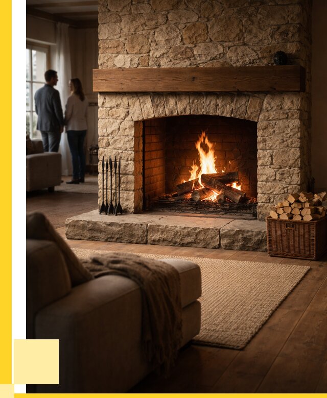 Открытые камины под ключ в Алейске от 154665 р. ЭриданЛук