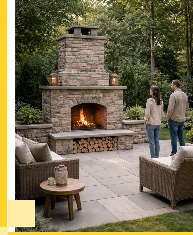 Уличные камины из кирпича в Алейске от 154665 р. | ЭриданЛук