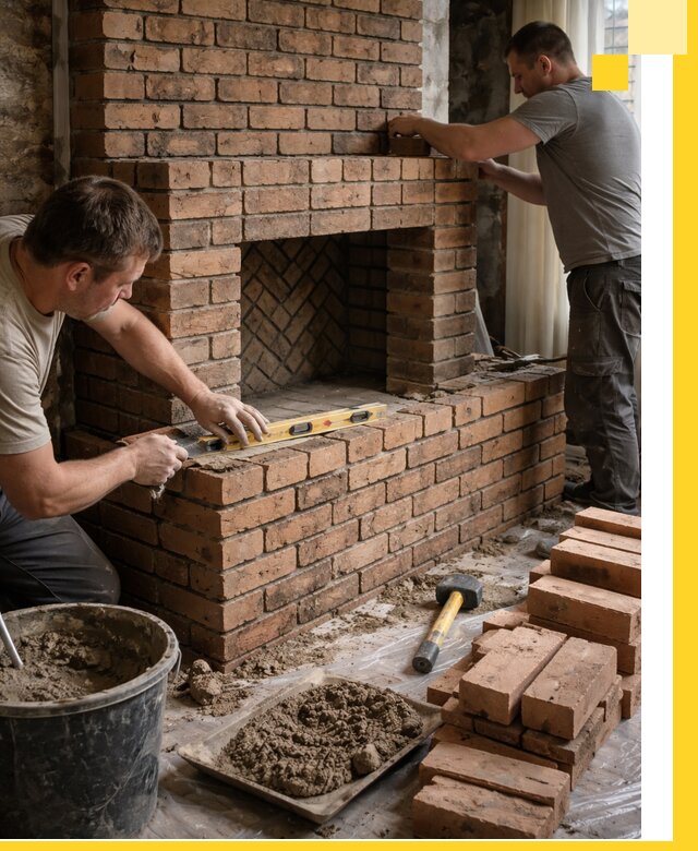 Изготовление и установка кирпичных каминов в Алейске