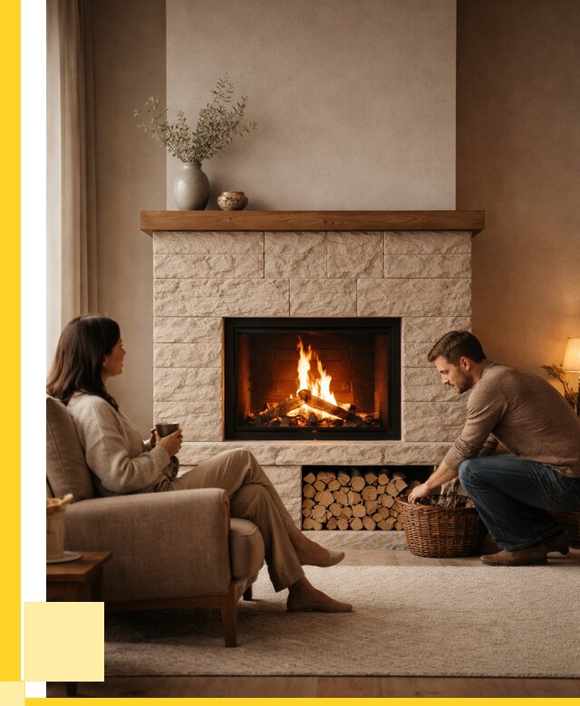 Камины для дома в Алейске под ключ от 154665 р. | ЭриданЛук