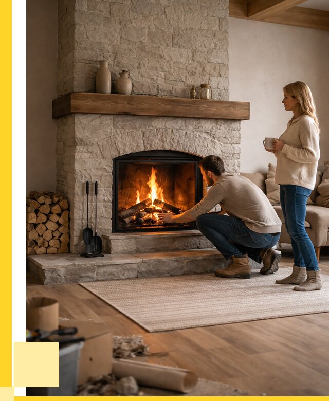 Камины для загородного дома в Алейске от 360885 р., ЭриданЛук