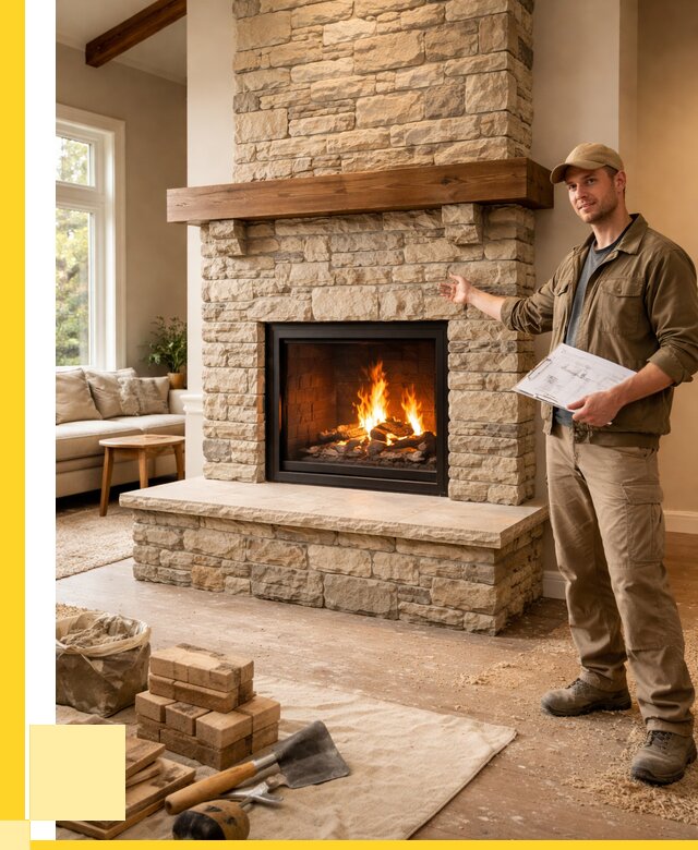 Камины под ключ в Алейске от 185598 р. | ЭриданЛук — установка