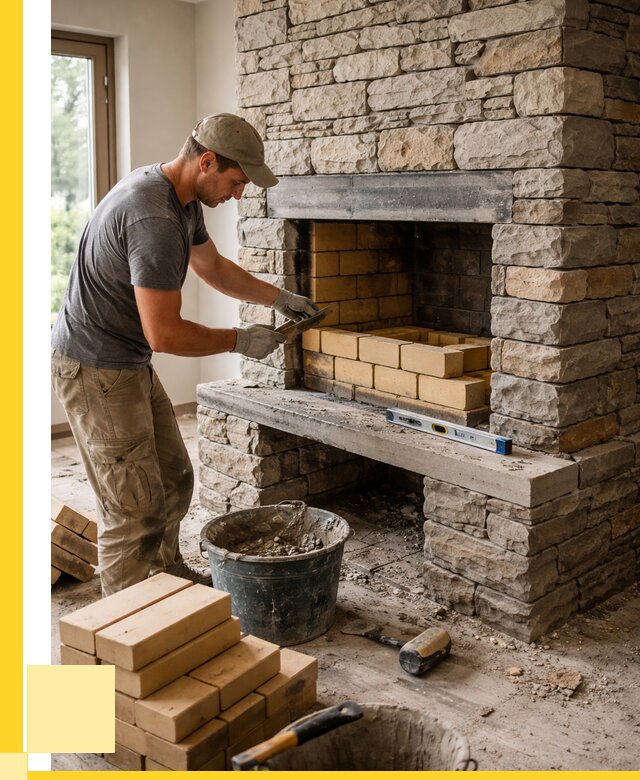 Кладка каминов и камина в Алейске от 25778 р. ЭриданЛук