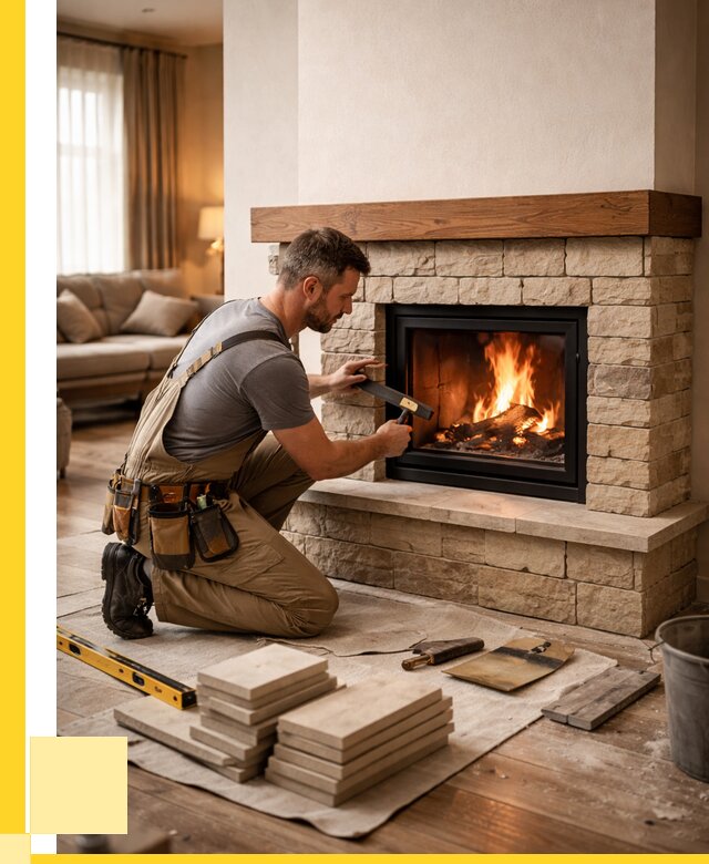 Строительство каминов в Алейске от 154665 р., ЭриданЛук - под ключ