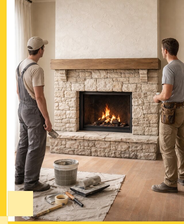 Отделка каминов в Алейске от 6702 р. под ключ | ЭриданЛук