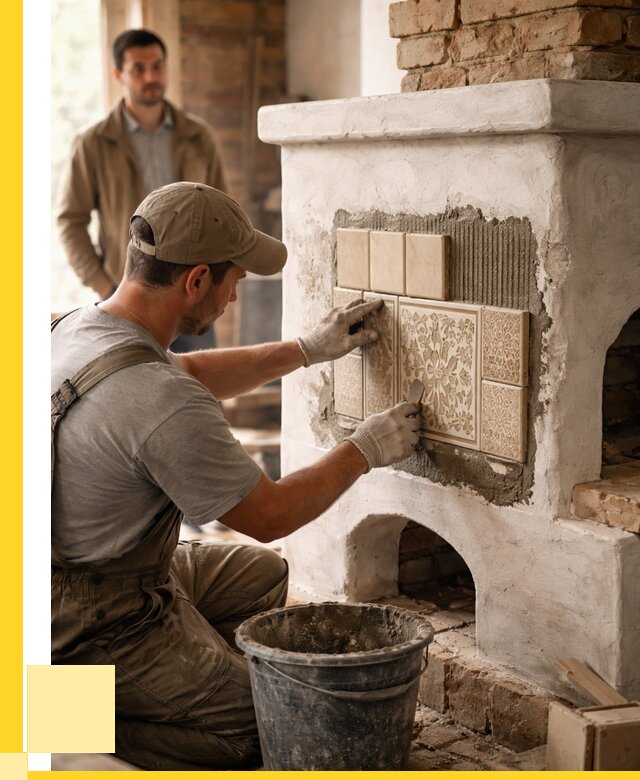 Отделка печей и банных печей в Алейске от 36089 р. | ЭриданЛук