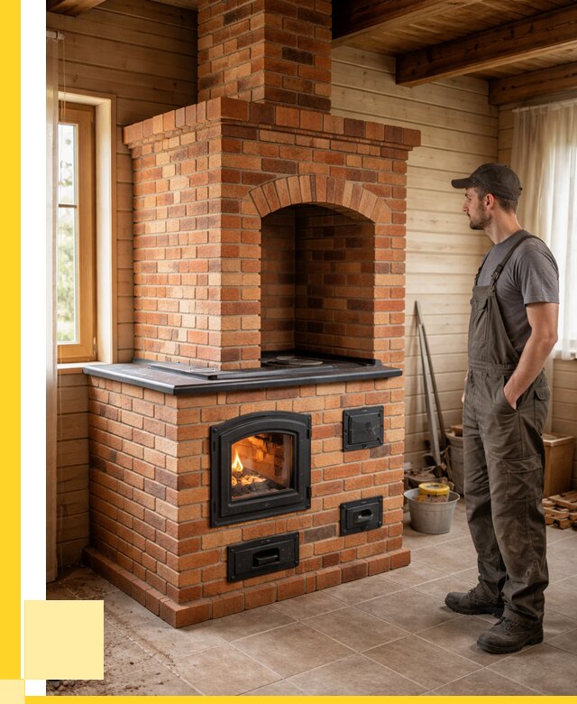 Кирпичные печи в Алейске: купить от 154665 р. | ЭриданЛук