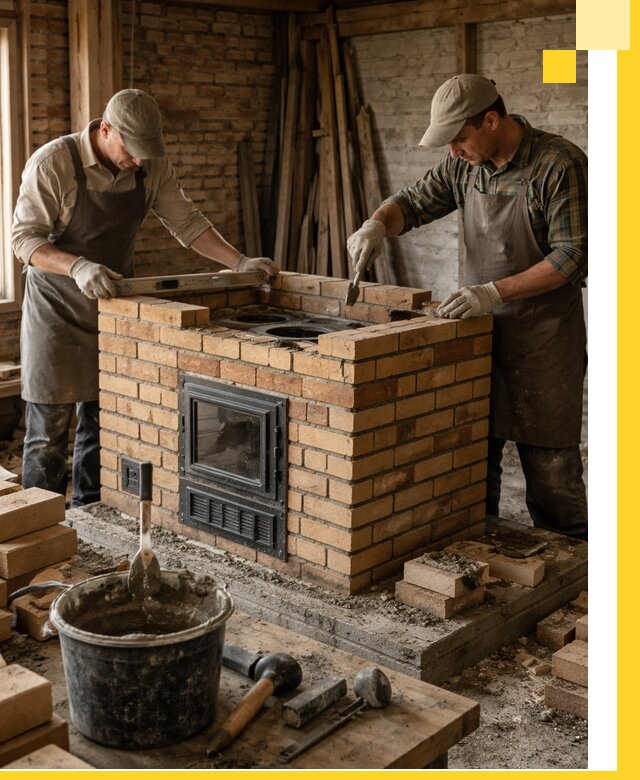 Изготовление и установка варочных печей под ключ в Алейске