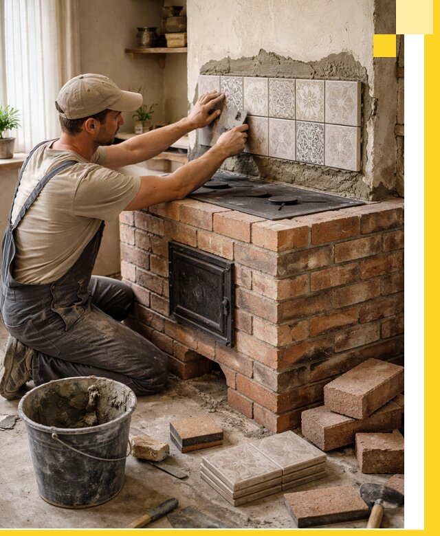 Печи с плитой на заказ монтаж гарантия и сервис в Алейске