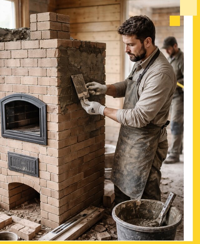 Изготовление и установка печей-шведок под ключ в Алейске