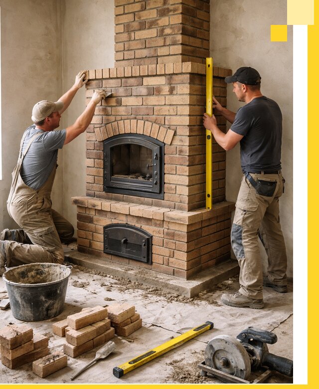 Продажа и установка печей и каминов для дома под ключ в Алейске