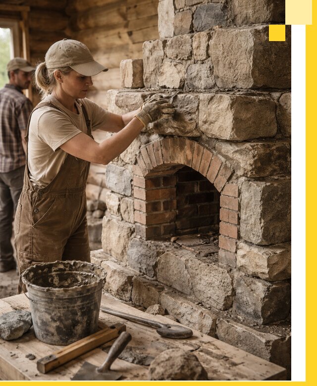 Каменные печи на заказ и монтаж в Алейске, долговечные решения