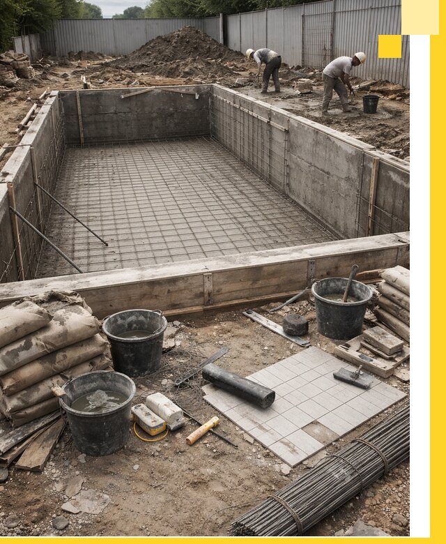 Строительство бассейнов под ключ в Алейске, дизайн и монтаж