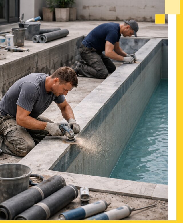 Профессиональный ремонт бассейнов под ключ в Алейске