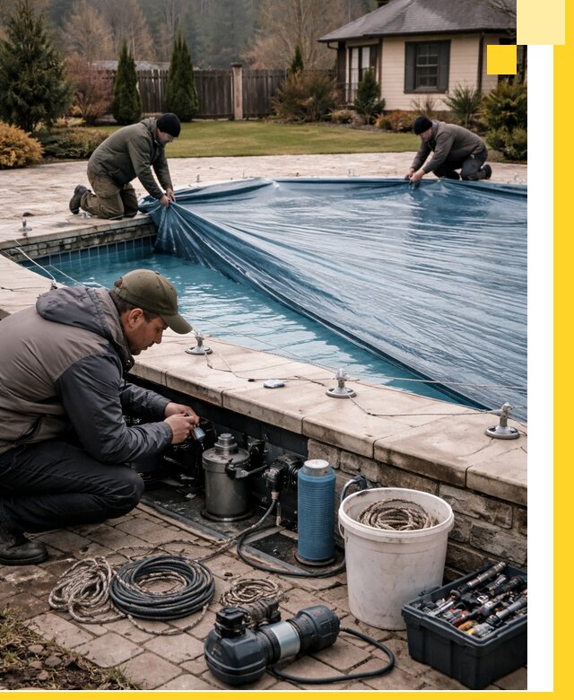 Консервация бассейнов в Алейске: подготовка к длительному хранению