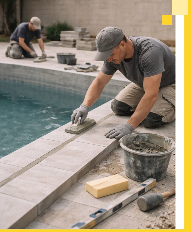 Отделка бассейнов в Алейске: декоративная отделка и гидроизоляция