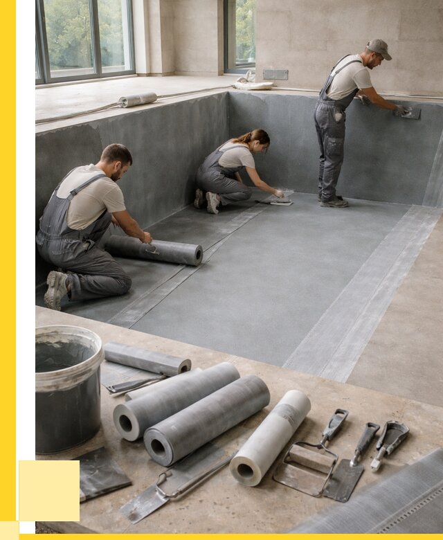 Гидроизоляция бассейнов в Алейске от 2062 р., ЭриданЛук