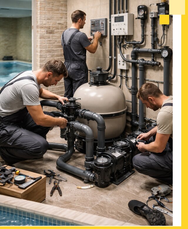 Комплексное оборудование для бассейнов под ключ в Алейске