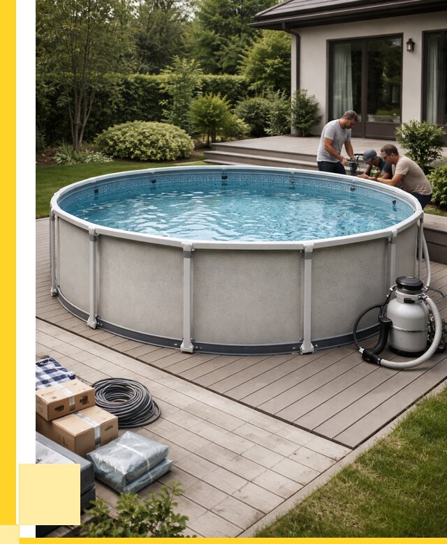 Купить каркасные бассейны в Алейске от 46400 р. | ЭриданЛук