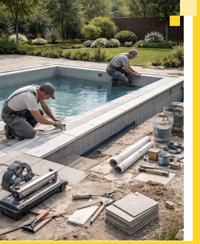 Строительство открытых бассейнов под ключ в Алейске профессионально