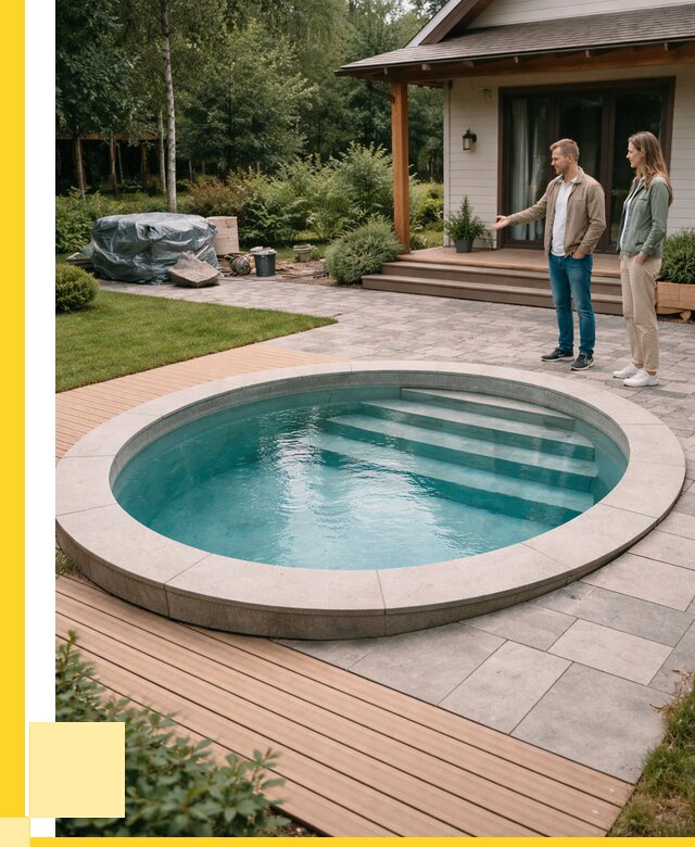 Бассейн на даче под ключ в Алейске от 206220 р., ЭриданЛук