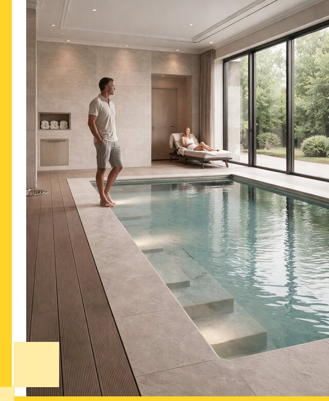 Бассейны в коттедже под ключ в Алейске от 1237320 р. | ЭриданЛук