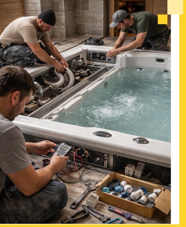 Гидромассажные бассейны под ключ в Алейске, дизайн и монтаж