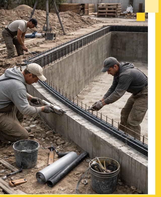 Качественный монтаж чаши бассейна в Алейске под ключ с гарантией