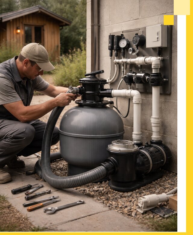 Продажа и монтаж фильтров и насосов для бассейнов в Алейске