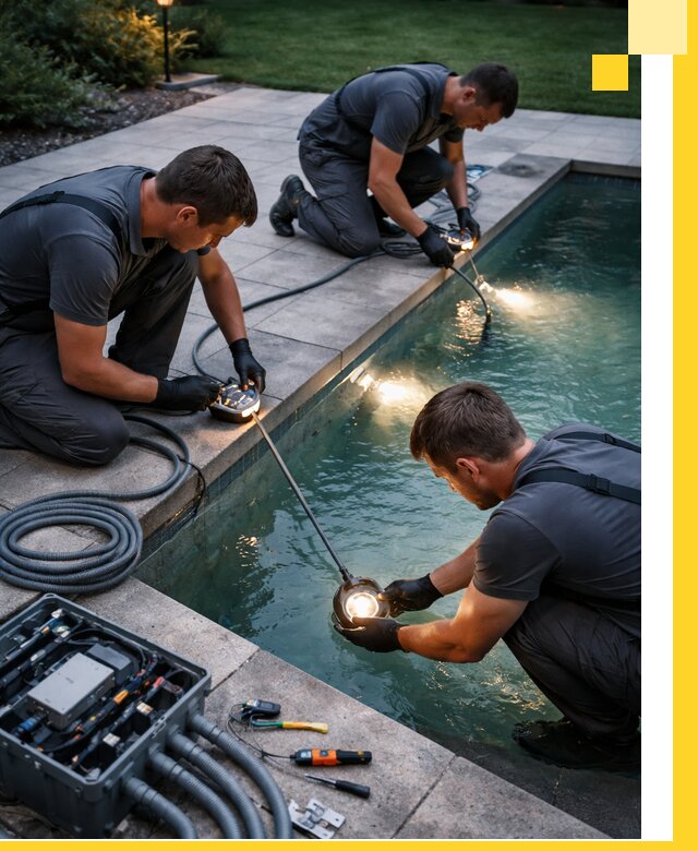 Профессиональное освещение бассейнов в Алейске: дизайн и монтаж