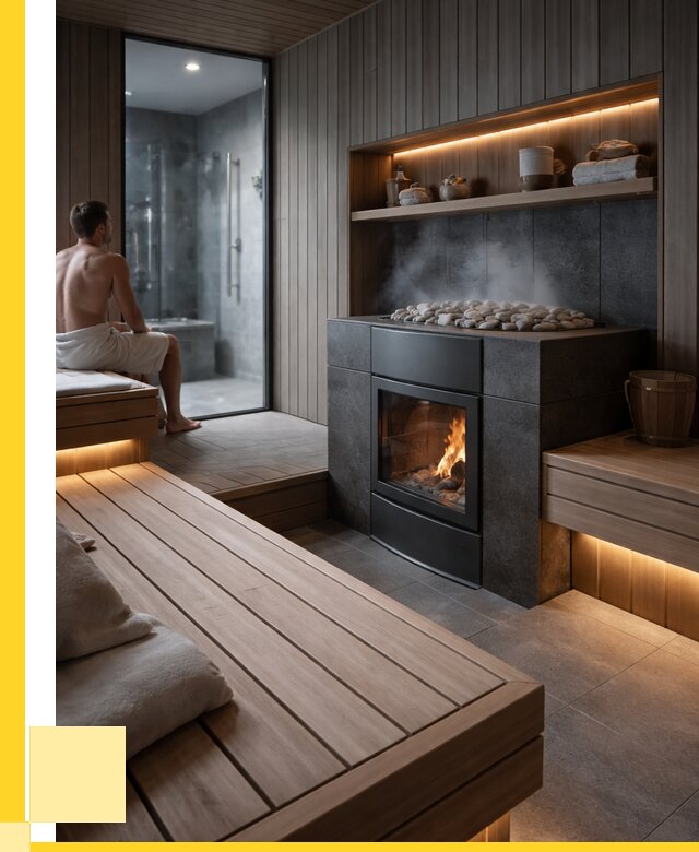 Проект сауны в частном доме в Алейске от 36089 р. | ЭриданЛук