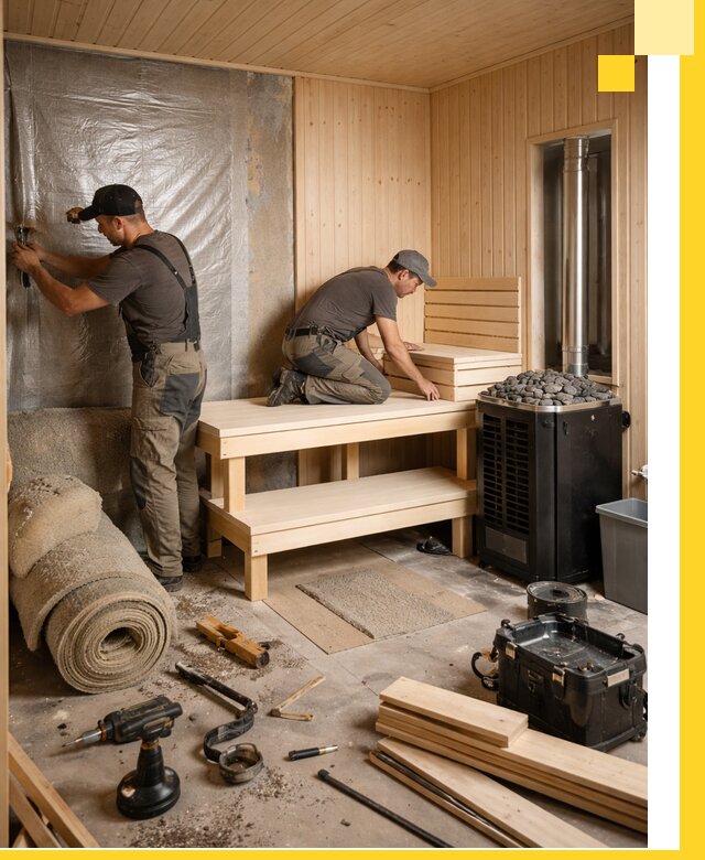 Проекты саун под ключ в Алейске дизайн и строительство