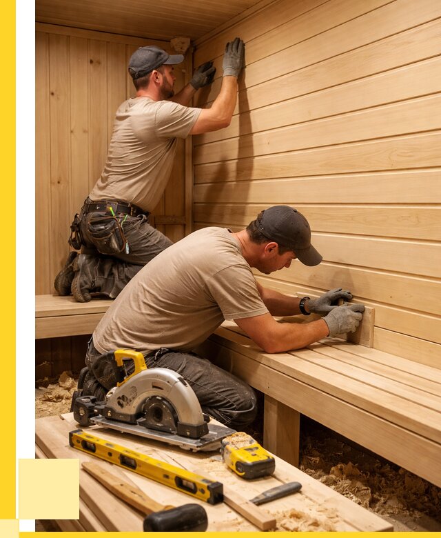 Обшивка саун вагонкой в Алейске от 2578 р. | ЭриданЛук