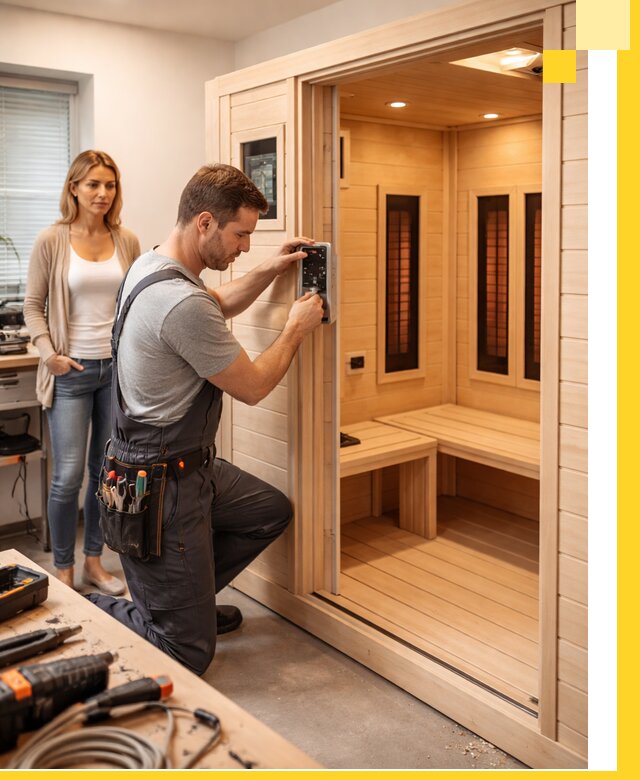 Инфракрасные сауны под ключ в Алейске продажа и установка