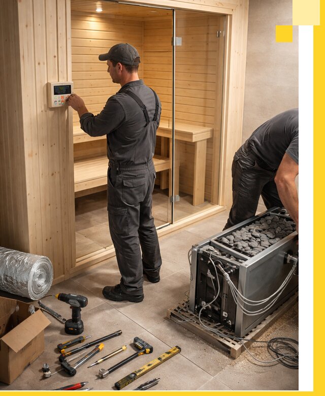 Поставка, установка и монтаж электрических саун в Алейске