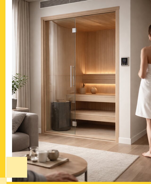 Сауна в квартире под ключ в Алейске от 123732 р. ЭриданЛук