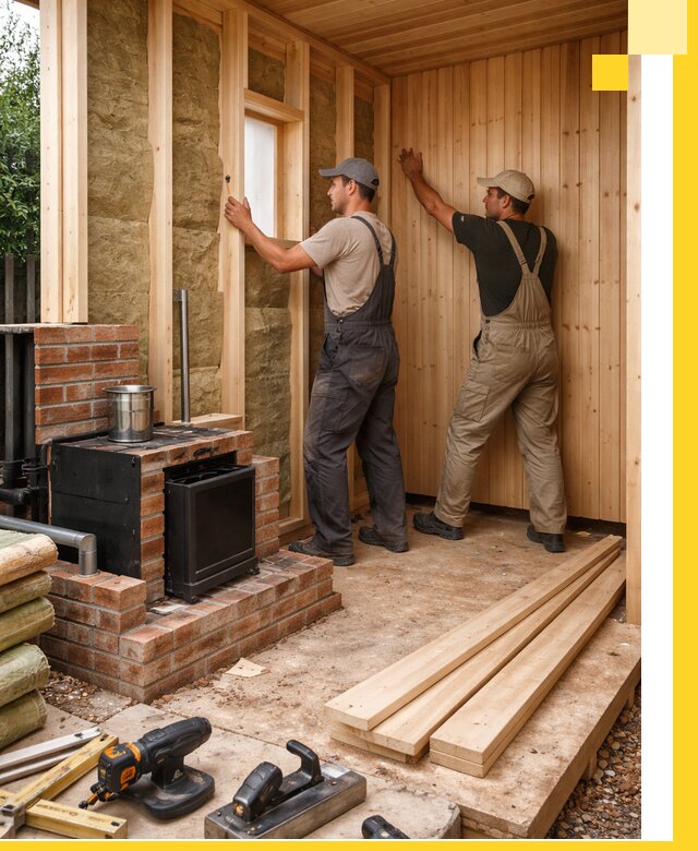 Строительство и установка дачных саун под ключ в Алейске