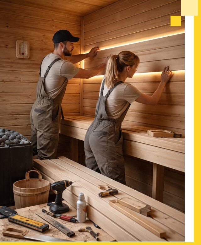 Дизайн саун и бань под ключ с индивидуальным проектом в Алейске
