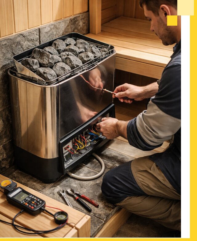 Продажа и установка электрокаменок для саун в Алейске