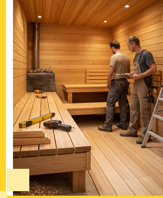 Отделка бань и саун в Алейске по цене от 4640 р. | ЭриданЛук
