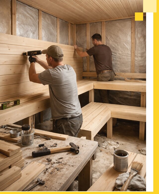 Профессиональная отделка бань и саун под ключ в Алейске