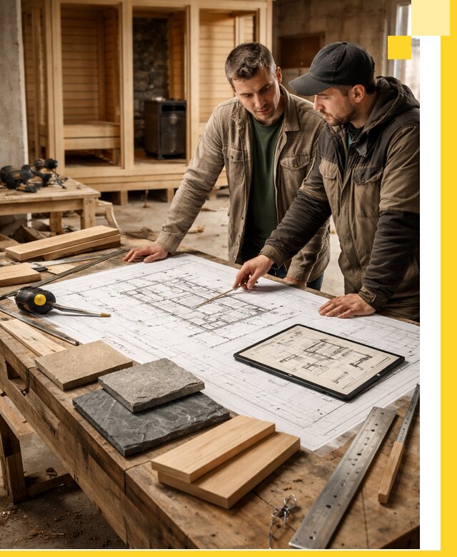 Проекты бань под ключ и планы строительства в Алейске