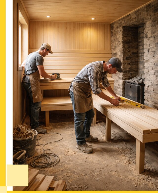 Отделка бани в Алейске: внутренняя отделка от 3093 р. | ЭриданЛук