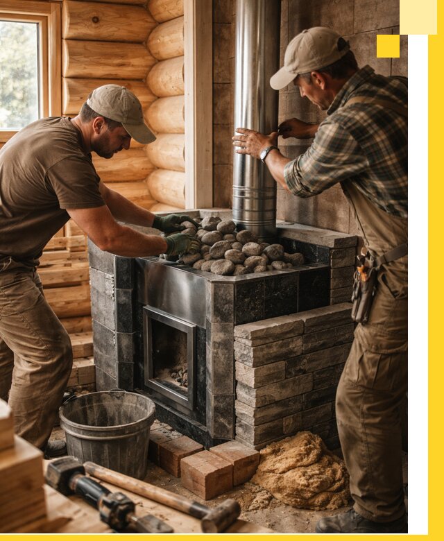 Строительство и отделка русских бань под ключ в Алейске