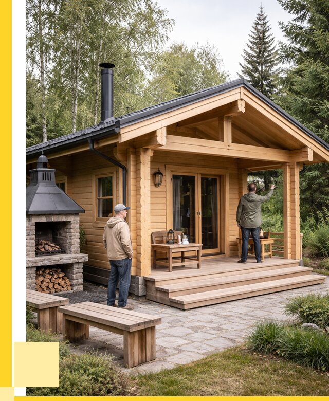 Деревянные бани под ключ в Алейске от 463995 р. | ЭриданЛук