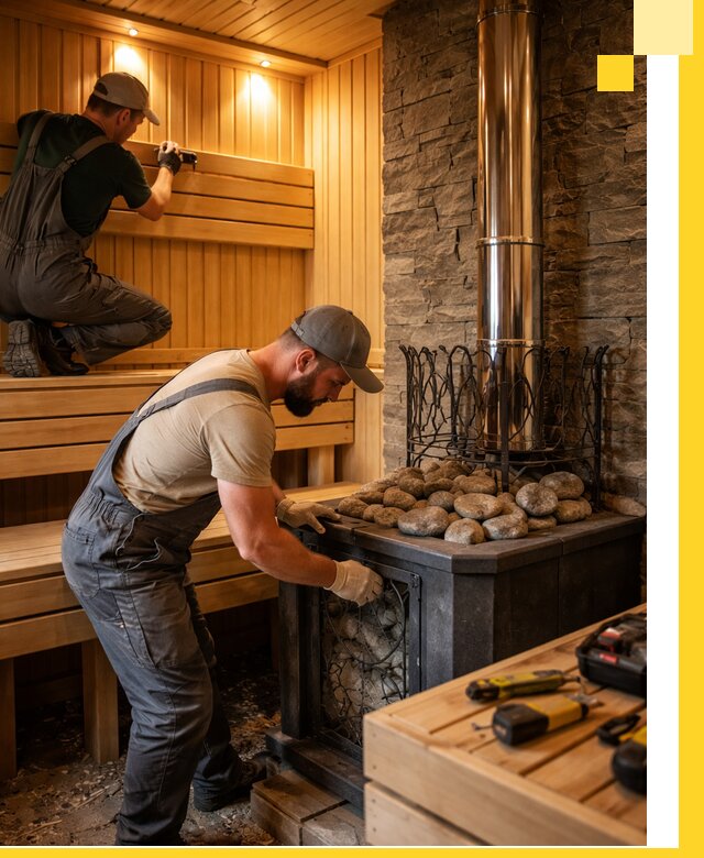 Комплексный дизайн бань, саун и зон отдыха в Алейске