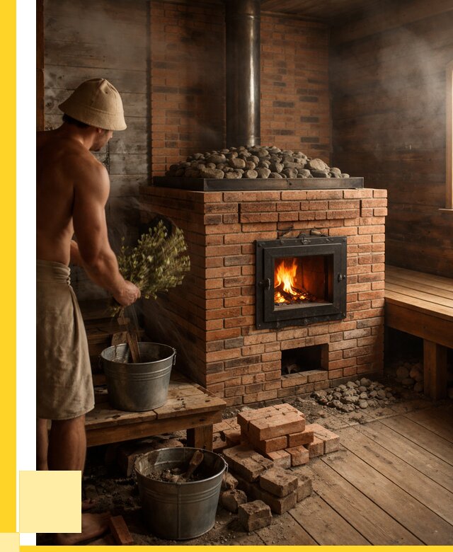 Кирпичные банные печи в Алейске от 92799 р. | ЭриданЛук
