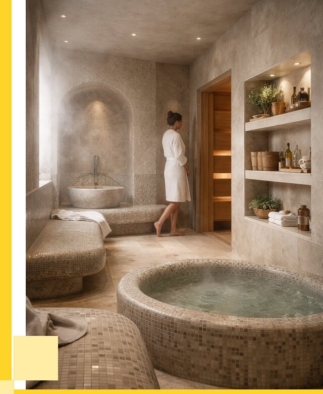 Строительство бани с хамамом в Алейске от 773325 р. | ЭриданЛук