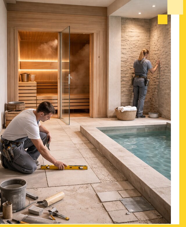 Комплексный дизайн и отделка интерьеров SPA под ключ в Алейске